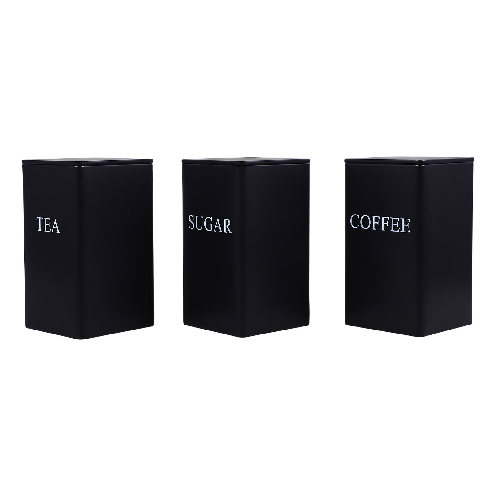 3Pcs Kitchen Storage Canisters - Coffee Tea Sugar 评论和价格