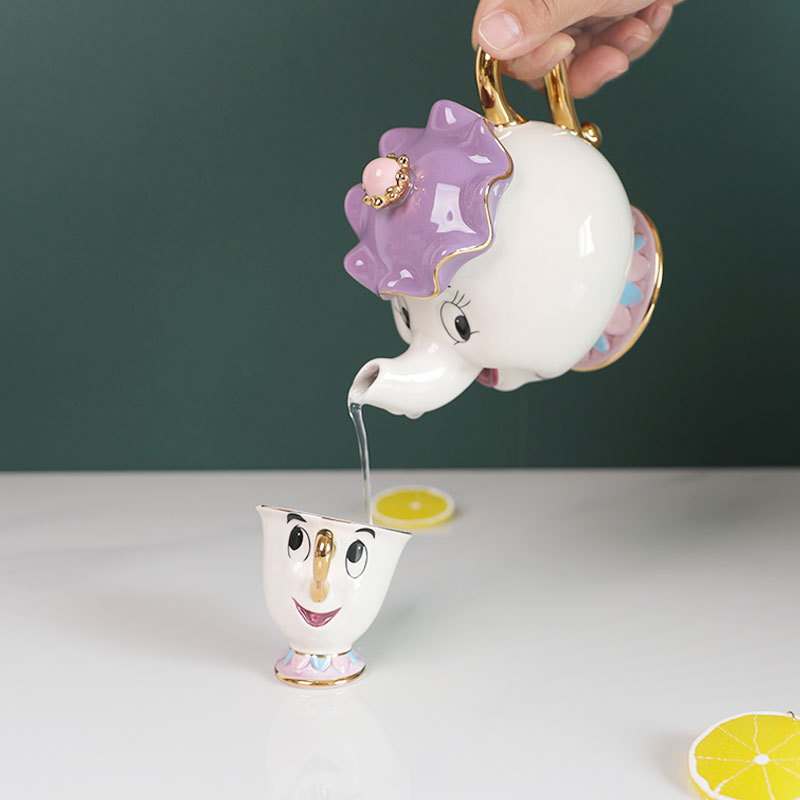 In-Stock Teapot Cute Cartoon B - Coffee Tea And Sugar Set 评论和价格