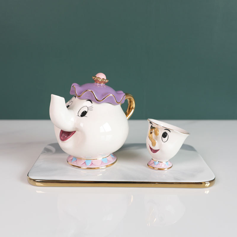 In-Stock Teapot Cute Cartoon B - Coffee Tea And Sugar Set 评论和价格