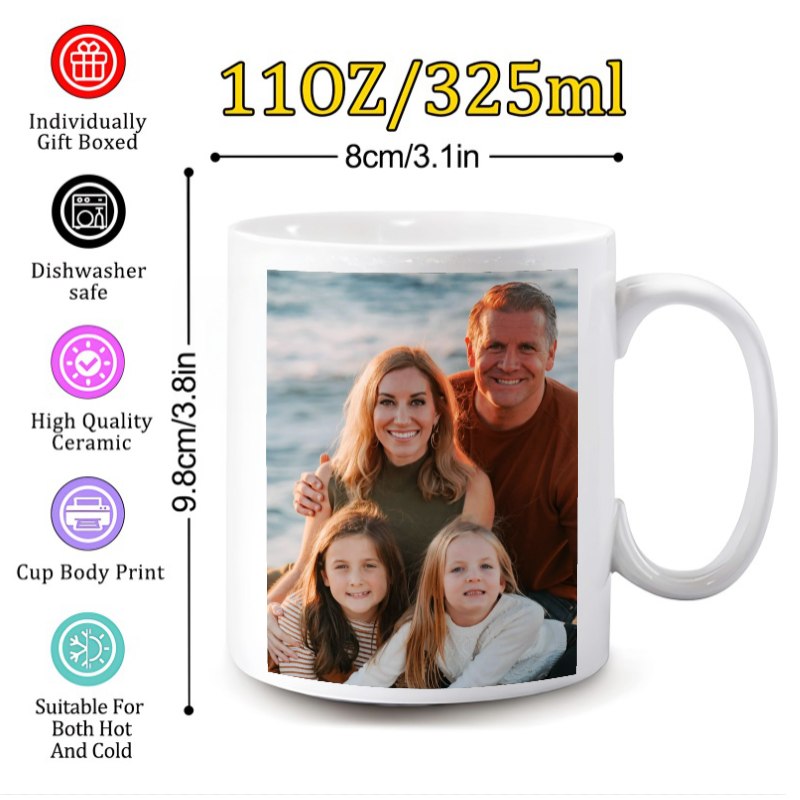 Customized Mug With Customizab - Coffee Tea Images 评论和价格