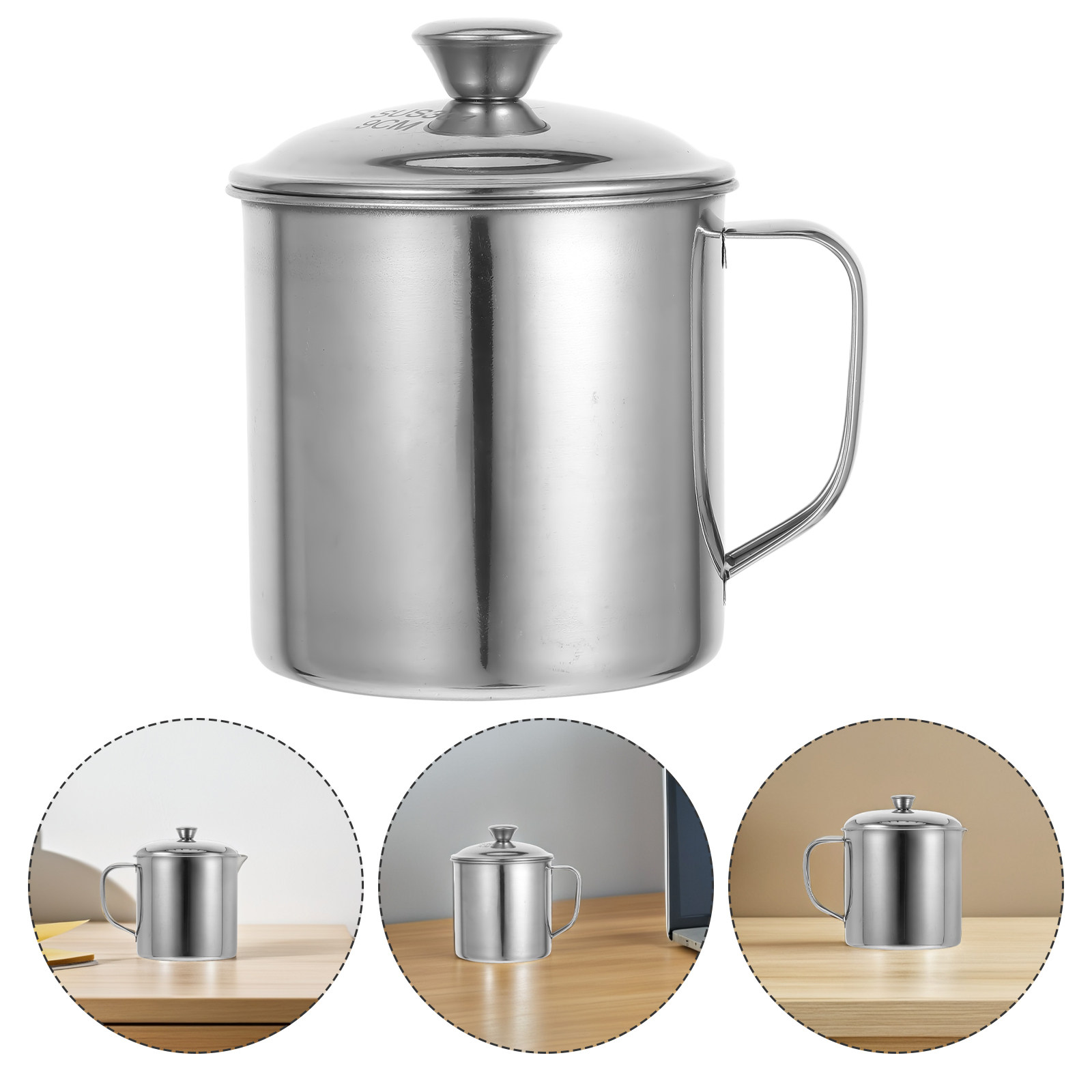 Stainless Steel Cup With Lid R - Coffee Tea & Jane 评论和价格