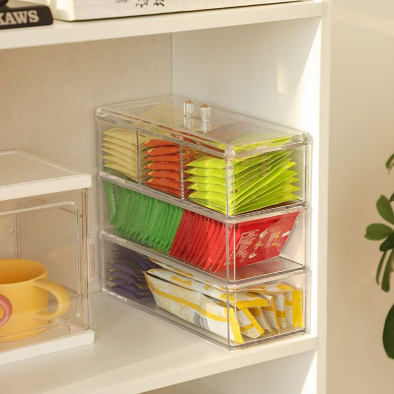 NEW Tea Bag Storage Box Drawer - Coffee Tea Sugar 评论和价格