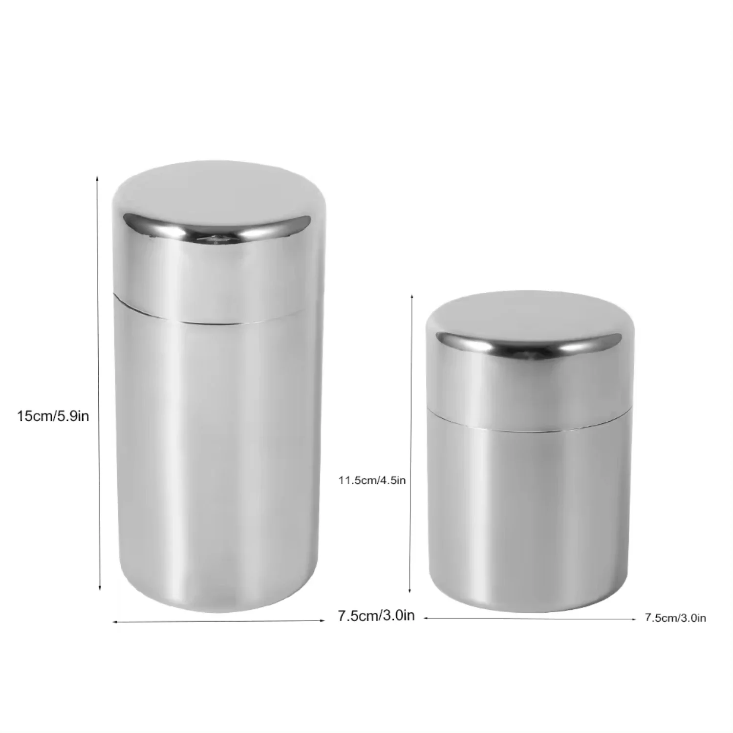 Stainless Steel Tea Leaf Tins  - Coffee Tea And Sugar Set 评论和价格