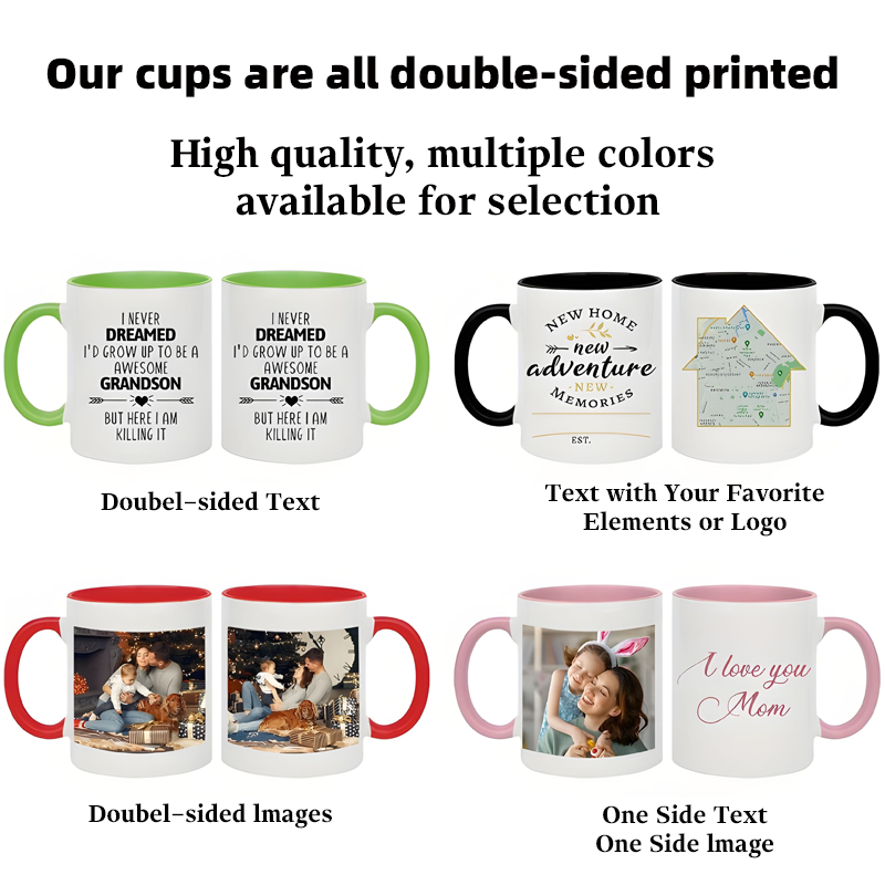 1 11oz Personalized Mug, Custo - Coffee Tea Images 评论和价格